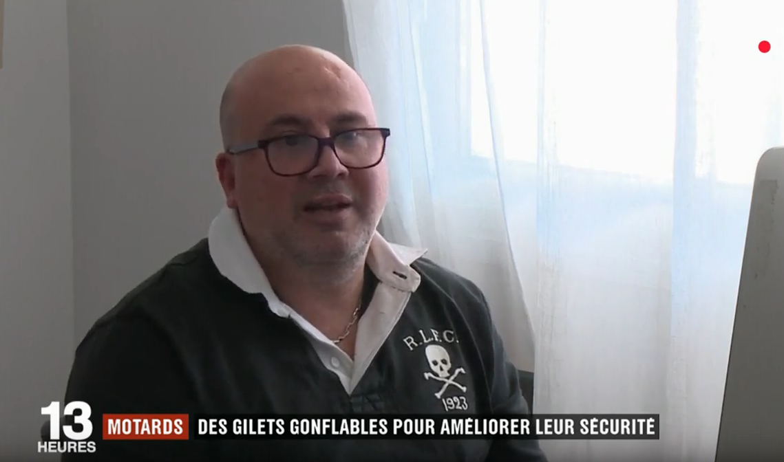 Témoignage de Mounir Al Rafei membre de l'association dans le JT de France 2